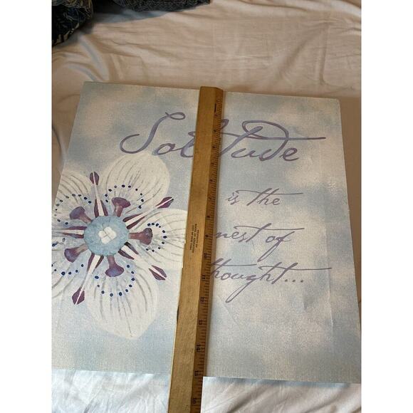 Solitude Is The Rest Of Thought Paul Scaletta 2006 Canvas Picture Home Decor - Picture 7 of 8